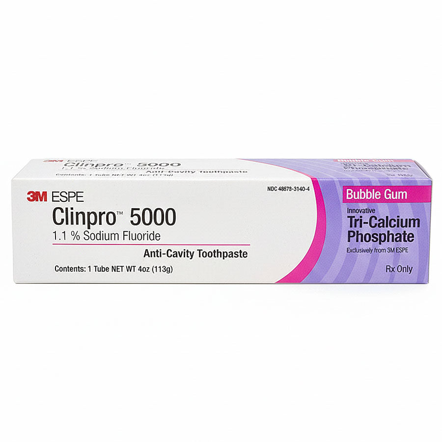 Clinpro Sodium Fluoride 1.1% Anti-Cavity Toothpaste with Bubble Gum fLAVOR
