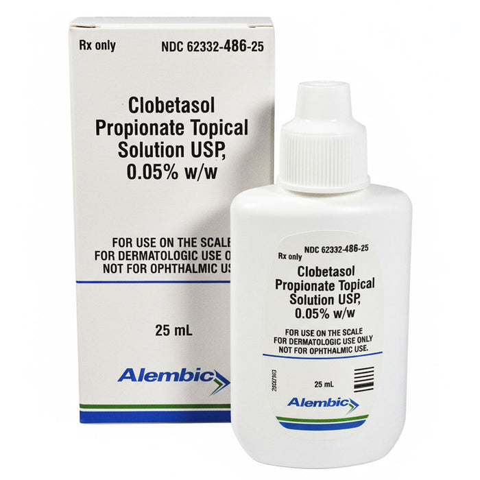 Clobetasol Propionate Topical Solution 0_05 Almbic 25 mL