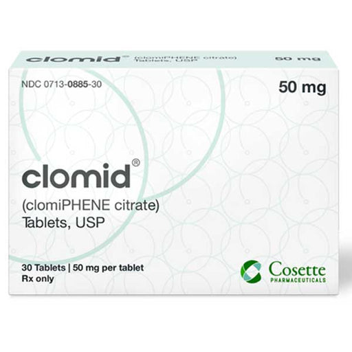 Clomid (Clomiphene Citrate) Tablets 50 mg  Fertility Medicine Cosette Pharma