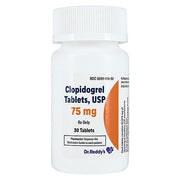 Clopidogrel Tablets 75 mg by Dr Reddy 30 Count 