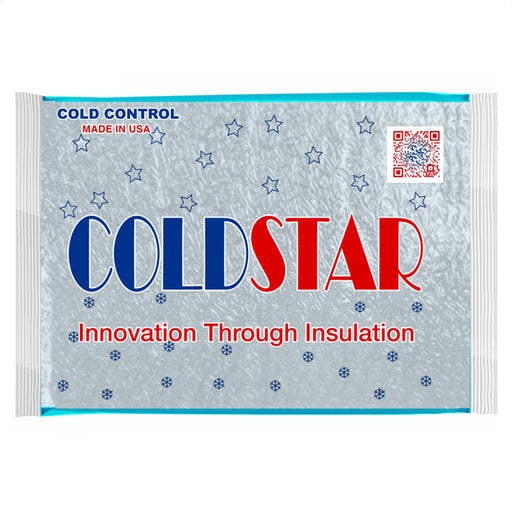 Cold Star insulation package with branding and product details on a white background