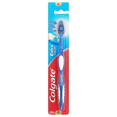 Colgate Extra Clean Toothbrush, Full Head, Soft
