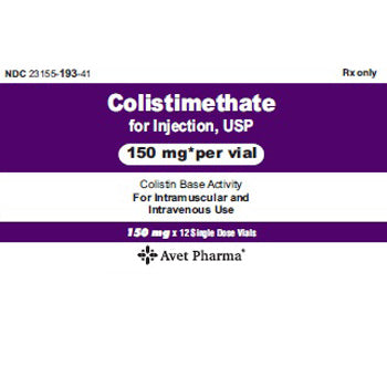 Colistimethate Injection 150 mg: Severe Infection Treatment ...