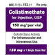 Colistimethate Sodium Injection 150 mg Per Vial (RX)