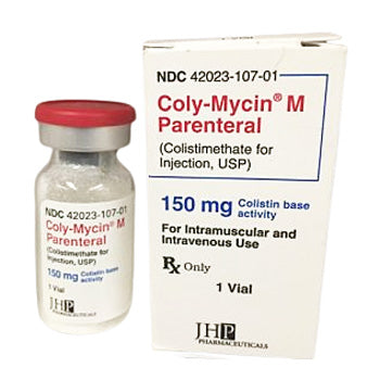 Coly-Mycin M Parenteral 150mg (Colistimethate for Injection ...