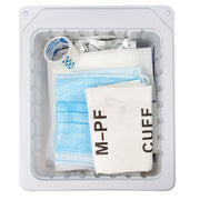 Central Line Dressing Change Tray, sterile setup promoting wound care and infection control in healthcare.