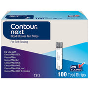 Contour Next Blood Glucose Test Strips 100 Count