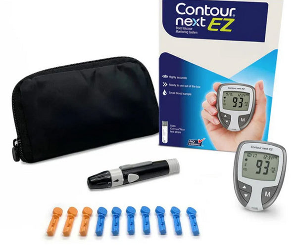 Contour Next EZ Glucose Meter Kit | Diabetes Health Monitor ...