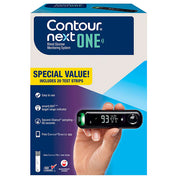 Contour Next One Blood Glucose Meter Monitoring System with Meter and 20 Test Strips