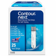 Contour Next Blood Glucose Test Strips 25 count