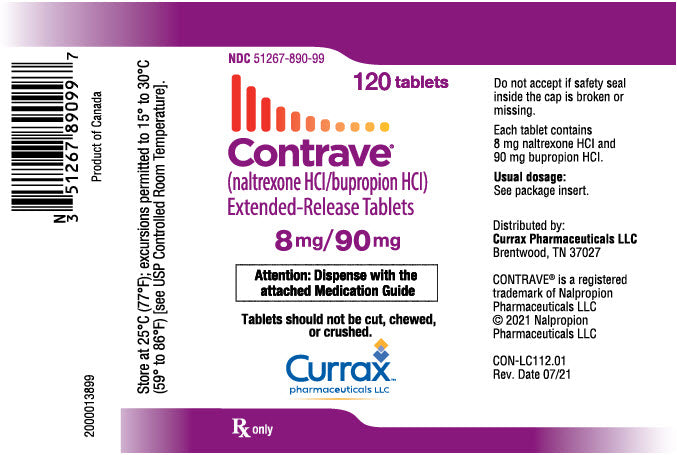 Contrave | Contrave (naltrexone + bupropion)