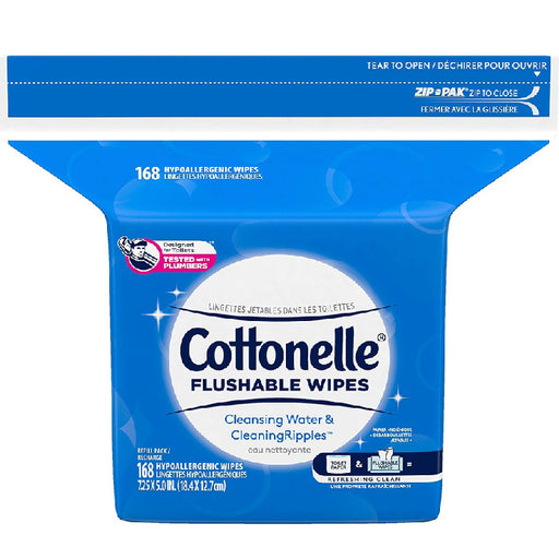 Cottonelle Flushable Wet Wipes