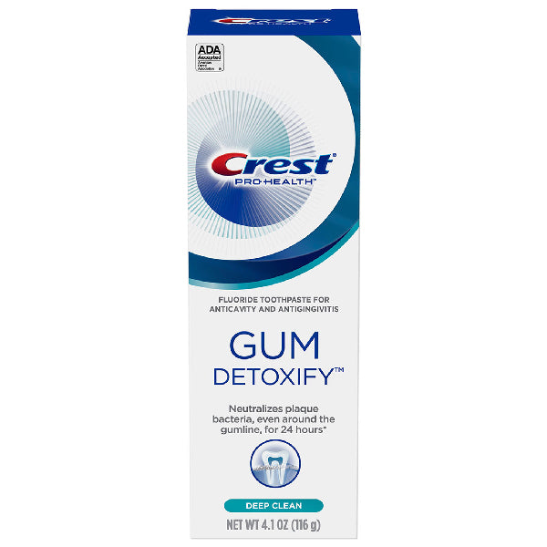 Crest Gum Detoxify Toothpaste Deep Clean 3.7 oz — Mountainside Medical