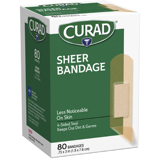 Buy Curad Curad Sheer Adhesive Bandages 80 Count  online at Mountainside Medical Equipment