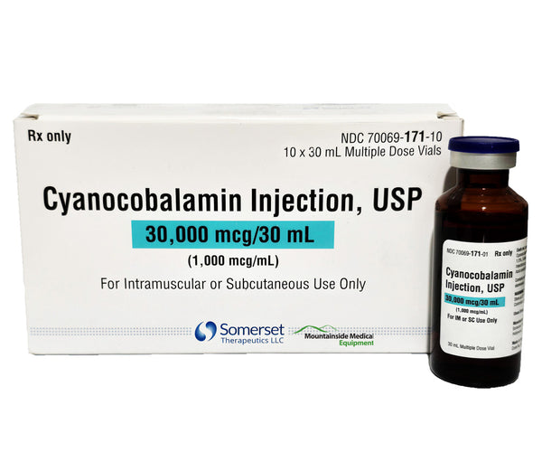 can you inject b12 with an insulin needle Cyanocobalamin Injection 30,000 mcg Multiple-Dose Vials 30 mL x 10/Box (Rx) What pairs well with Type:Paste Rx_Content_Optimized_26_04