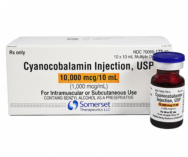 Vitamin B12 Cyanocobalamin injection 1000 mcg Multiple-Dose Vials Mountainside Medical Vitamin B12 Cyanocobalamin injection 1000 mcg Multiple-Dose Vials Mountainside Medical