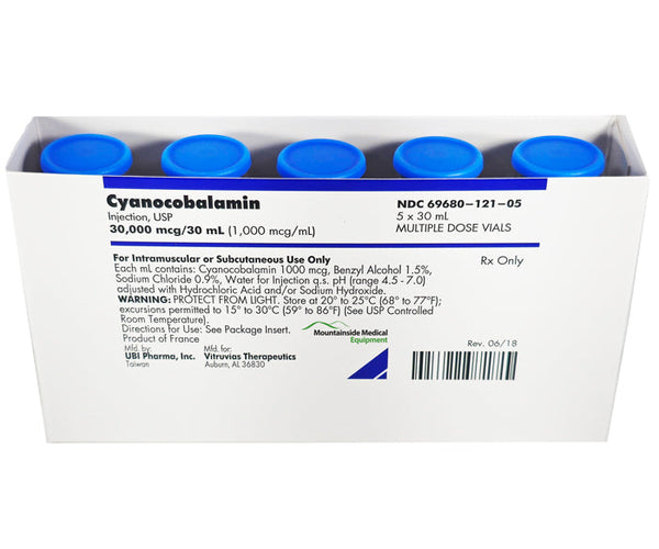 Cyanocobalamin B12 Injection: Energy & Nerve Health Boost — Mountainside  Medical