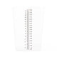 Triangle Graduate Cylinder 32 oz (Clear) with Etched Graduations