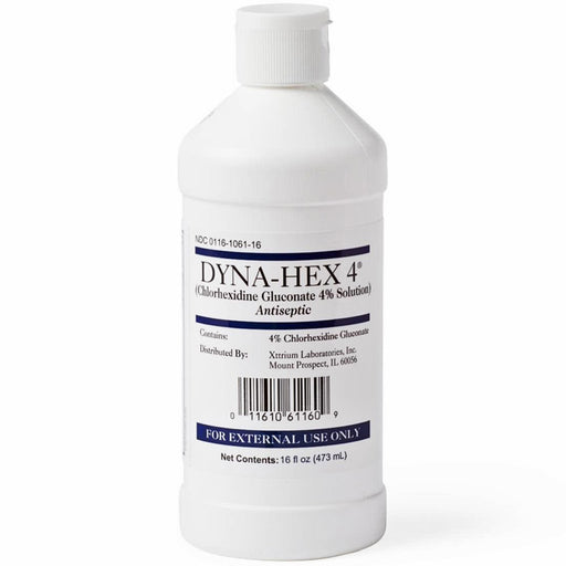 DYNA-HEX 4 Chlorhexidine Gluconate Surgical Scrub CHG Topical Aniseptic Solution