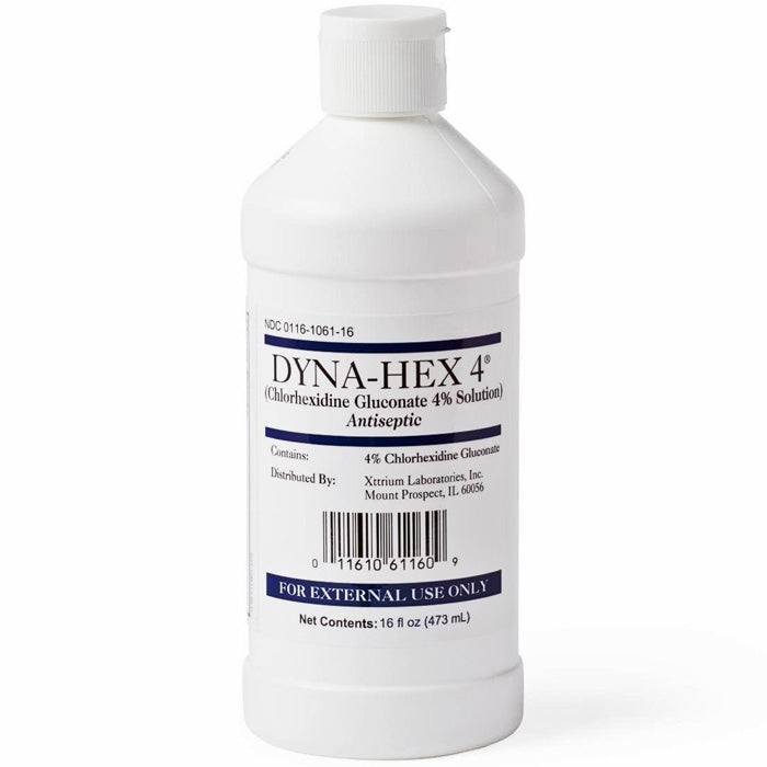 DYNA-HEX 4 Chlorhexidine Gluconate Surgical Scrub CHG Topical Aniseptic Solution