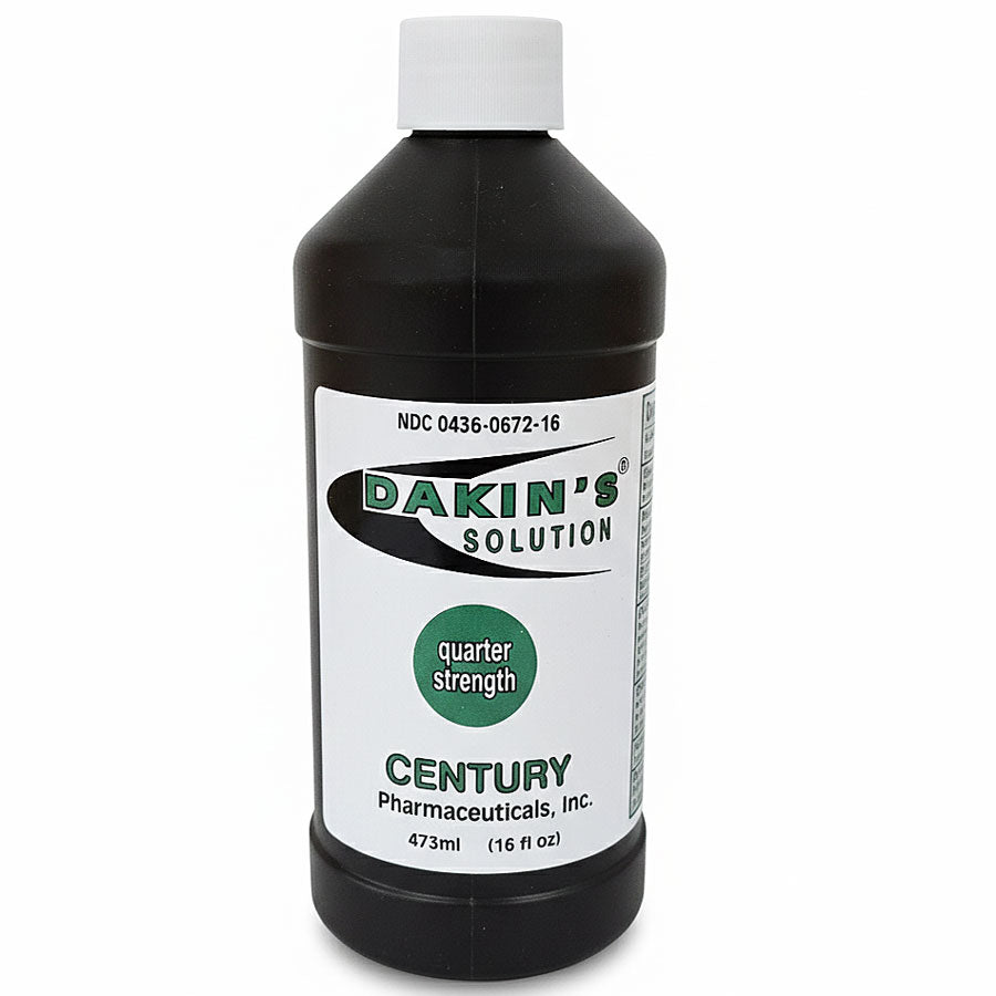 Dakin's Solution Antiseptic Wound Cleanser Quarter-Strength