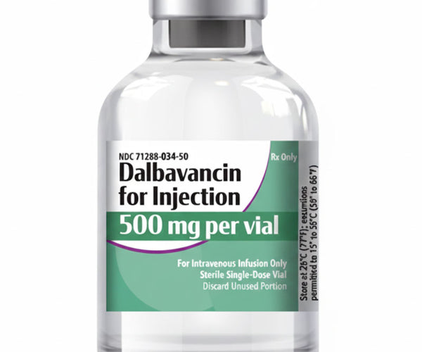 Dalbavancin Injection 500 mg - ABSSSI, MRSA & Bacterial Infections ...