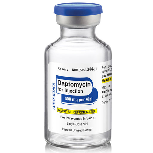 Daptomycin Injection 500 mg Single-Dose Vial by Eugia 