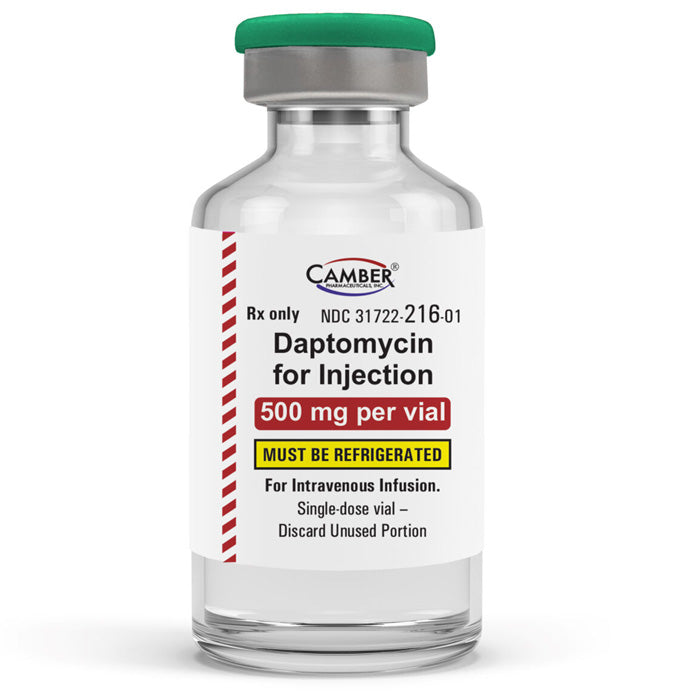 Daptomycin for Injection 500 mg by Camber Pharma
