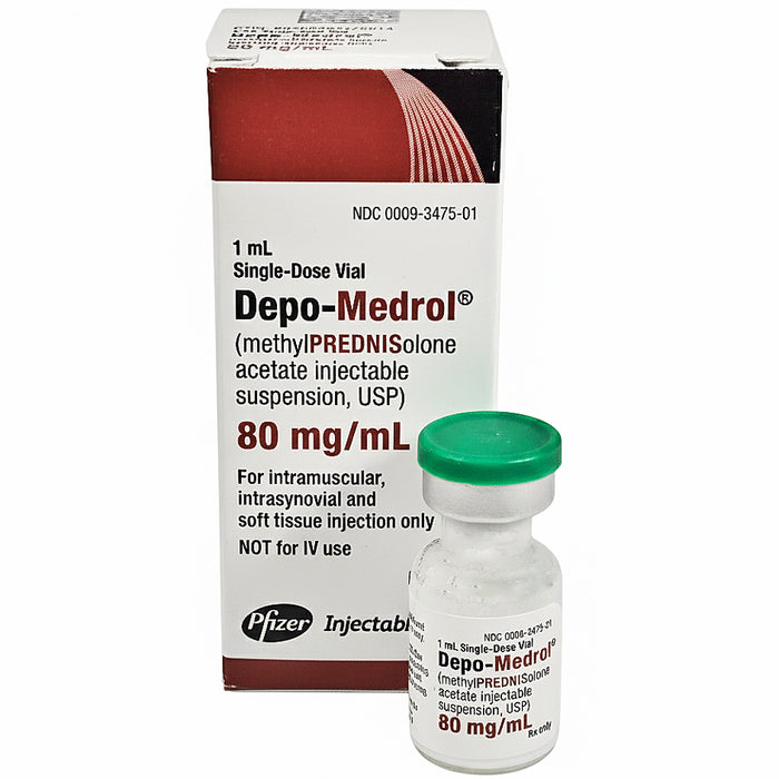 Depo-Medrol Methylprednisolone Acetate 80 mg by Pfizer