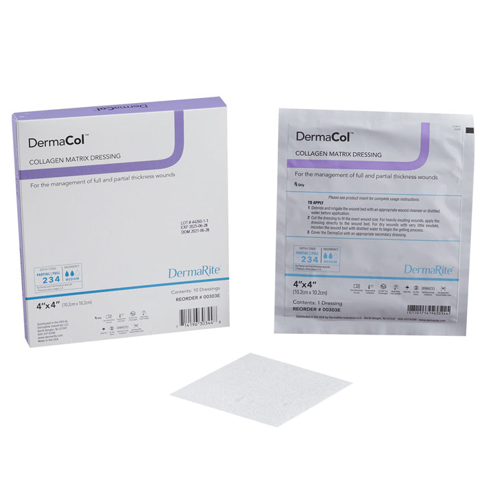 DermaCol Dressings: Healing Wounds, Burns & Ulcers