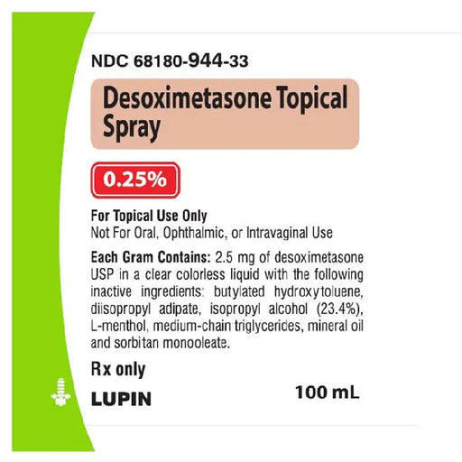 Desoximetasone Topical Spray 0.25% by Lupin Default Title
