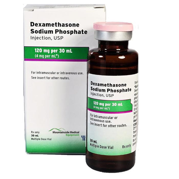 Dexamethasone 120mg/30mL: Inflammation & Allergy Aid — Mountainside Medical