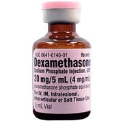 Dexamethasone Sodium Phosphate Injection 20 mg Per 5 mL Multiple-Dose Vial