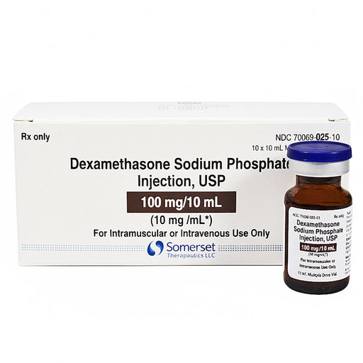 Dexamethasone Sodium Phosphate njection 10 ml Multiple-Dose Vials by Somerset Pharma