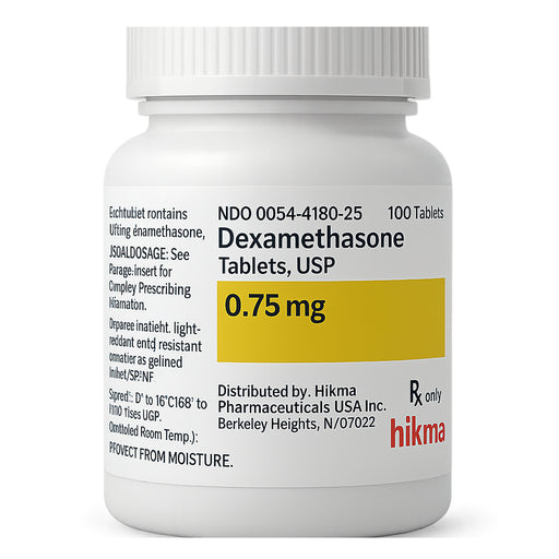 Dexamethasone Tablets 0.75 mg 100 Count 