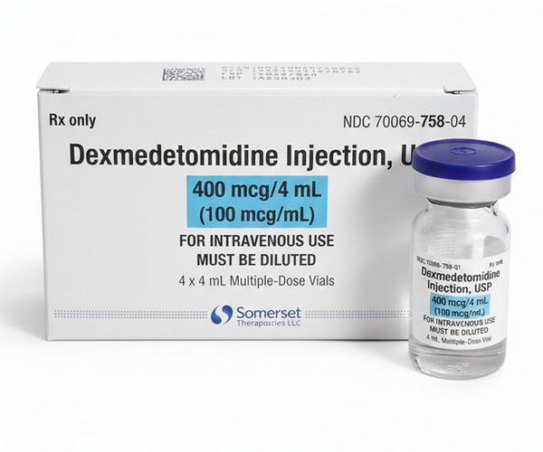 Dexmedetomidine Injection Vials - ICU Sedation, Perioperative Care ...