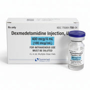 Dexmedetomidine Injection 400 mcg Multiple-Dose Vials 4 mL by Somerset