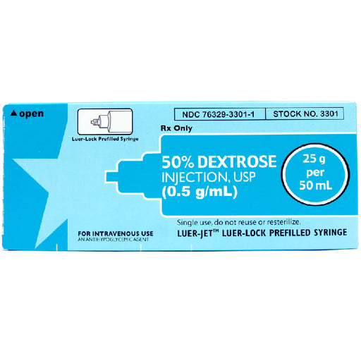 50% dextrose injection