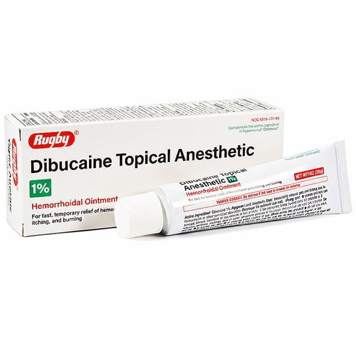 Dibucaine 1% Topical Anesthetic Hemorrhoidal Ointment by Rugby Labs