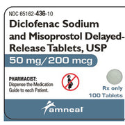 Diclofenac Sodium and Misoprostol Tablets offer arthritis pain relief and inflammation reduction with ulcer prevention.