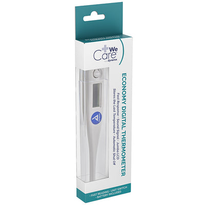 Digital Oral Thermometer, Fahrenheit or Celsius, Audible Alert, Automatic Shut Off