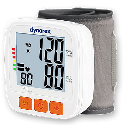 Track Blood Pressure Anywhere: Digital Wrist Monitor