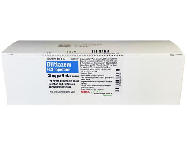 Diltiazem Inj Diltiazem Injection: Manage Arrhythmia & Hypertension — Mountainside ...