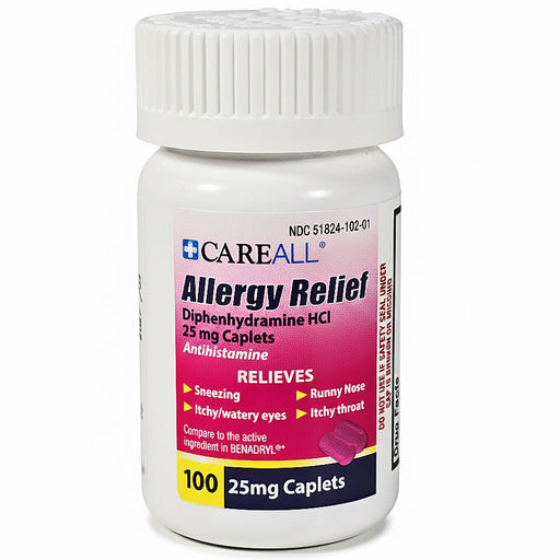 Diphenhydramine 25 mg Allergy Relief Sleep Aid Pills by New World Imports #DHC25