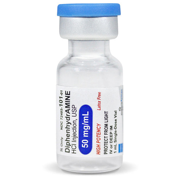 Allerject Injection Diphenhydramine Injection for Allergic Reactions — Mountainside Medical ...