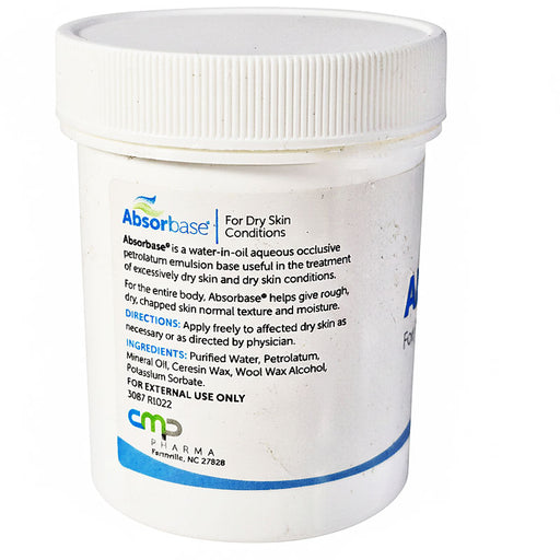 Directions and Instructions for Absorbase Topical Ointment 114 gram Jar by CMP Pharma