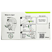 Directions forf Epinephrine Auto Injector Jr Pediatric Pen 0.15 mg