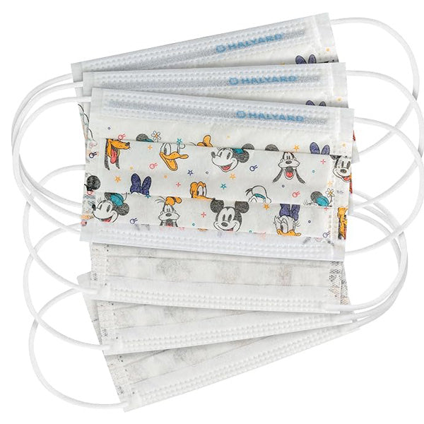 Disney Kids Masks: 75/Box - Fun & Protective Health Gear
