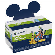 Disney Characters Childrens Face Masks with Ties 75/Box for kids' health safety and comfortable protection.