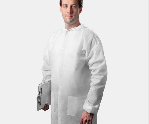 Marketlab Raspberry Disposable Lab Coats Disposable Lab Coats: Quality, Protection, and Convenience ...